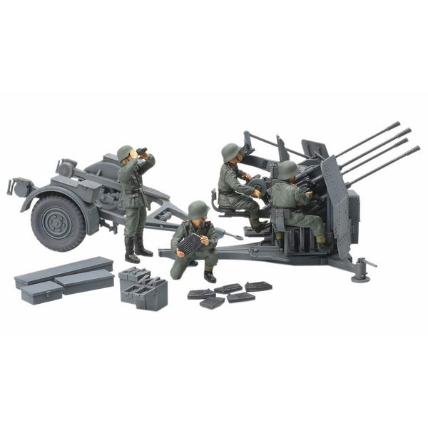 Tamiya German 20mm Flakvierling 38 1:48 Scale Military Model Kit