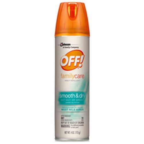 OFF Familycare Smooth and Dry Insect Repellent, 4 Ounce