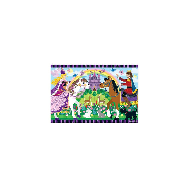 Melissa & Doug Fairy Tale Friendship Jumbo Jigsaw Floor Puzzle (24 pcs, 2 x 3 feet)