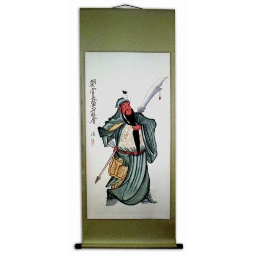 Large Hand Painting Chinese Scroll Art