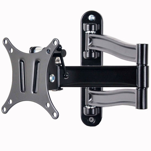 VideoSecu TV Wall Mount Articulating Arm Tilt Swivel Bracket for most 15-27" TV Monitor Display VESA 100X100 75X75 up to 33LBS ML15B A28