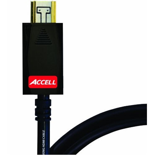 Accell AVGrip Pro High Speed HDMI Cable with Locking Connectors - 6 Feet, HDMI 2.0 Compliant for 4K UHD 60Hz - Poly Bag Package