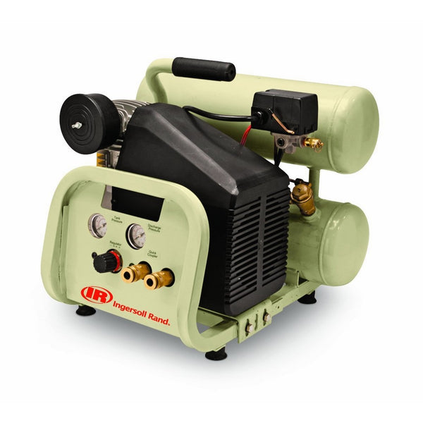 Twin-Stack P1IU-A9 2 HP 4 Gallon Portable Air Compressor