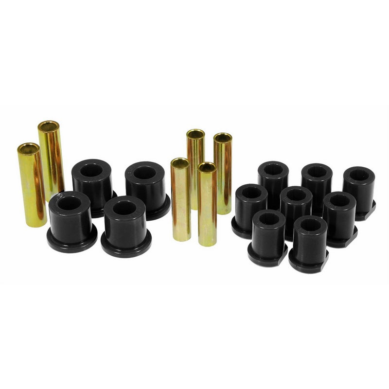 Prothane 6-1020-BL Black Rear Spring Eye and Shackle Bushing Kit