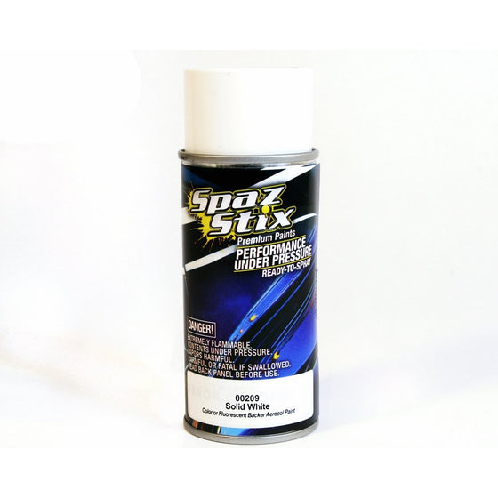 Solid White / Backer Aerosol Paint 3.5oz