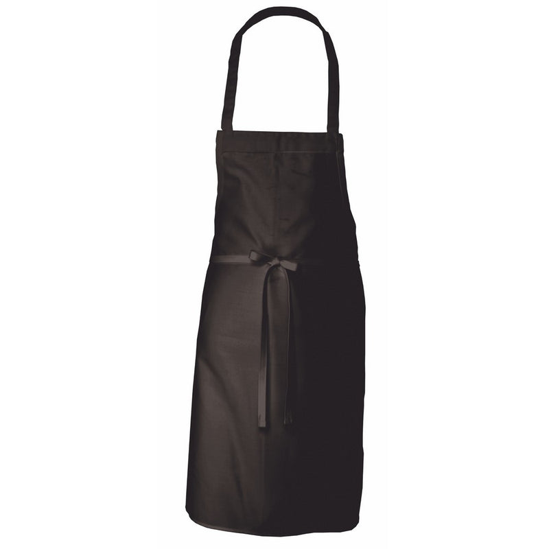 Chef Works Mens Bib Apron, Black, One Size