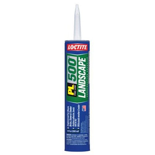 Loctite PL 500 Landscape Block and Paver VOC Construction Adhesive 10-Ounce Cartridge (1654392)
