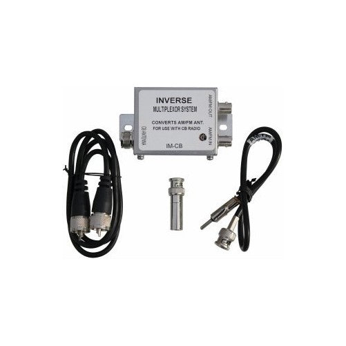 AM/FM & CB Radio 3-Way Antenna Splitter