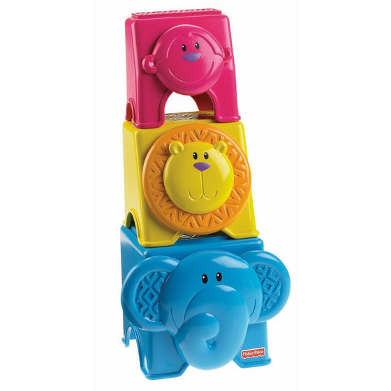 Fisher-Price Growing Baby Animal Stack & Nest Blocks