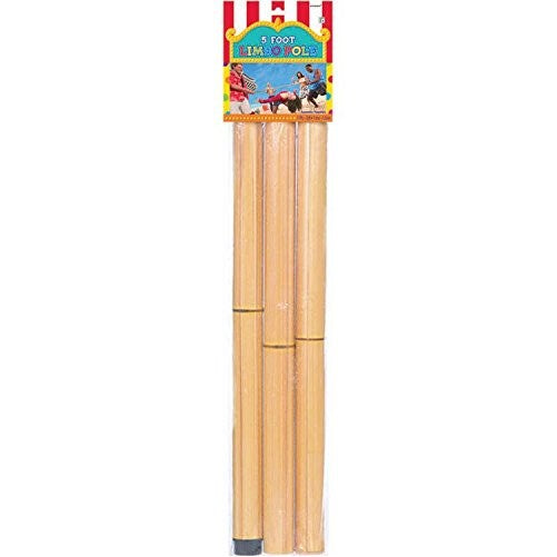 Amscan Limbo Pole Game Party Activity, 1 Pieces, Made from Plastic, Hawaiin Luau Party, 5ft by