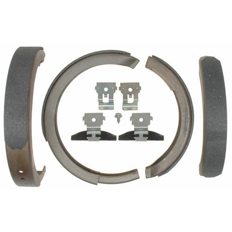 ACDelco 14781B Advantage Bonded Rear Parking Brake Shoe with Hardware
