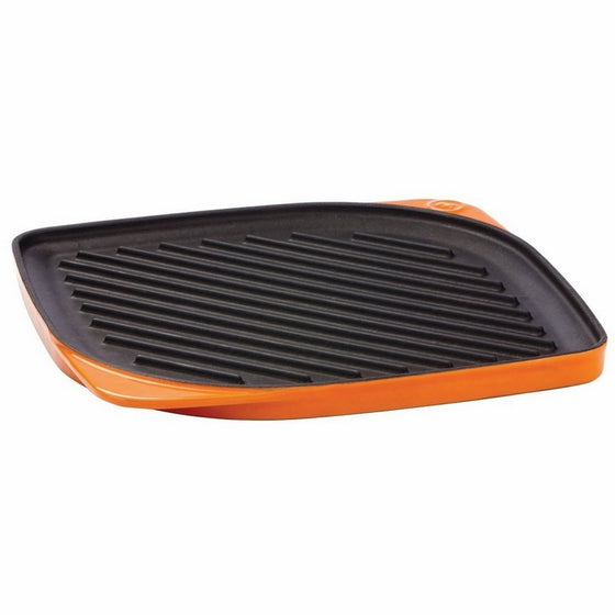 Mario Batali by Dansk 11" Persimmon Square Reversible Grill/Griddle