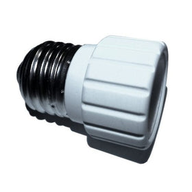 E26 E27, Edison Screw to GU10 Bayonet Base Adapter, Set of 2