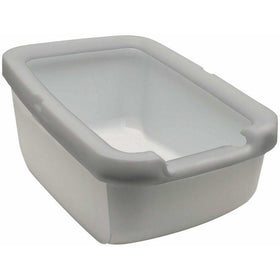 Catit Cat Litter Pan with Rim, Taupe