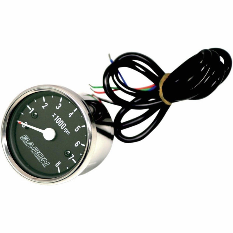 Baron Custom Accessories Replacement Tachometer Internals (BLACK)