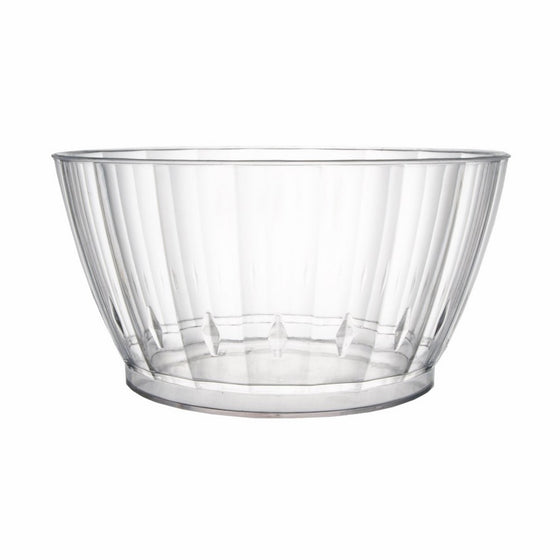 Party Essentials N6122021 Elegance/Deluxe Plastic Bowl, 6-Ounce Capacity, Clear (Case of 240)