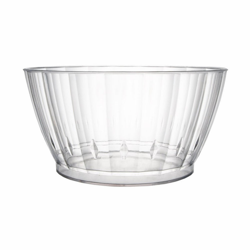 Party Essentials N6122021 Elegance/Deluxe Plastic Bowl, 6-Ounce Capacity, Clear (Case of 240)