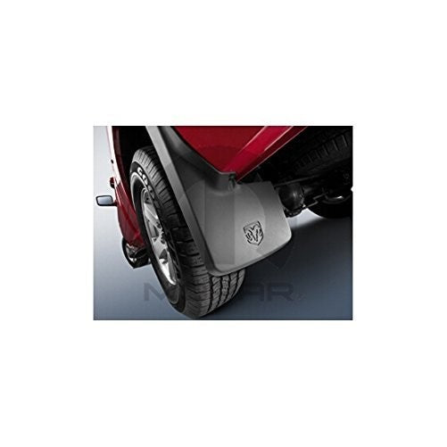 Dodge Ram Truck Mopar Molded Splash Guards For Trucks Without Fender Flares Mud Flaps Front and Rear Set of 4