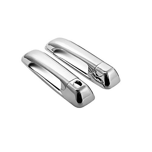 MaxMate Fits 10-13 Dodge Ram 2500/3500/HD/09-13 Ram 1500 Chrome 2 Doors Handle Cover W/O Passenger Side Keyhole