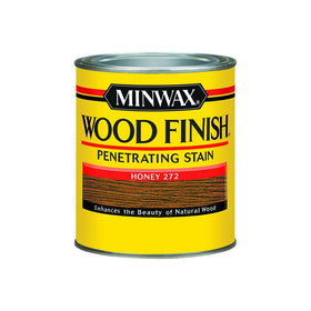 Minwax 700494444 Wood Finish Interior Penetrating Stain, Quart, Honey