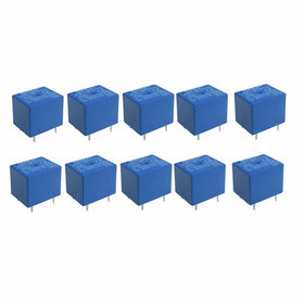 uxcell 10 x DC 3V Coil 5 Pins SPST Power Relay JQC-3F