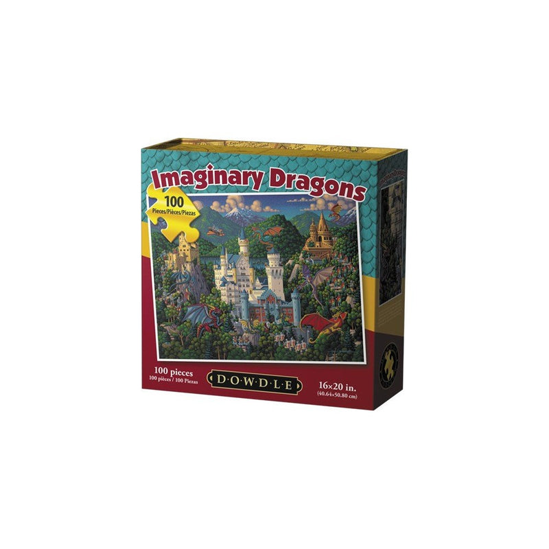 Dowdle Jigsaw Puzzle - Imaginary Dragons - 100 Piece