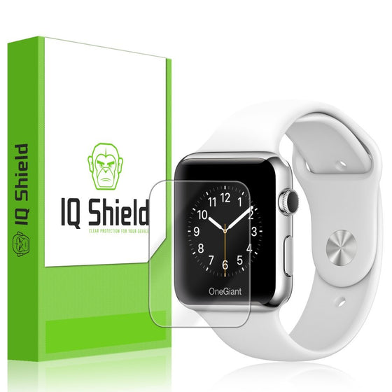 Apple Watch Series 1 Screen Protector (6-Pack), IQ Shield LiQuidSkin Full Coverage Screen Protector for Apple Watch Series 1 (38mm) HD Clear Anti-Bubble Film
