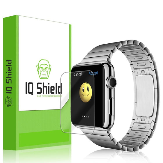 Apple Watch Series 1 Screen Protector (6-Pack), IQ Shield LiQuidSkin Full Coverage Screen Protector for Apple Watch Series 1 (42mm) HD Clear Anti-Bubble Film