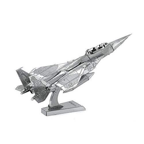 Fascinations Metal Earth Boeing F-15 Eagle Airplane 3D Metal Model Kit