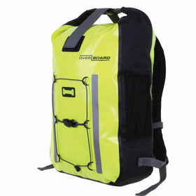 OverBoard Waterproof Pro-Vis Backpack, Yellow, 20-Liter