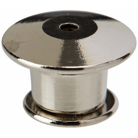 Quality Locking Pin Backs for Your Favorite Collectibles & Trading - No Tool Required. (Lot of 25, Silver)