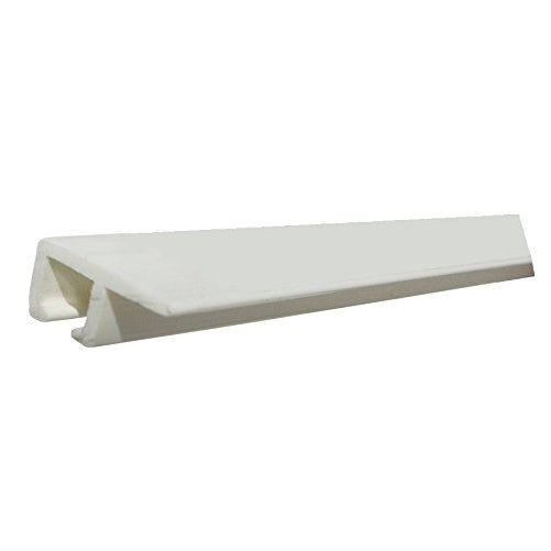 JR Products 80281 Type-C White 48" Ceiling Mounted Internal Slide Track