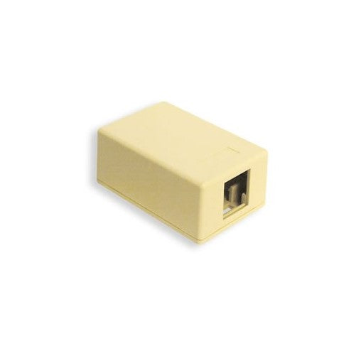 ICC107SB1IV SURFACE BOX 1PT Ivory