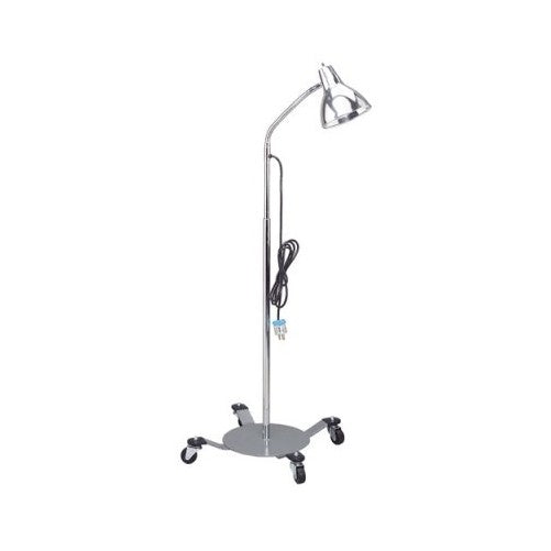 Grafco 1698-1CM Deluxe Exam Lamp with Mobile Base/Auto 1-hand Clutch Lock Adjustment, Hospital Grade Plug