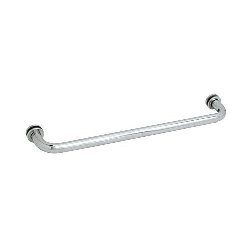 CRL 24" Chrome (BM Series) Tubular Single-Sided Towel Bar