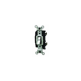 LEVITON MFG S02-CS115-2WS Switch, White