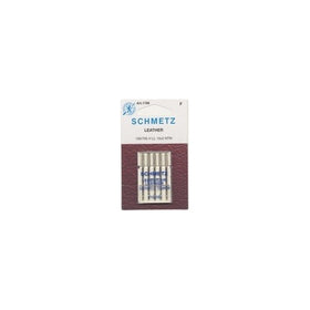 Euro-Notions 1786 Leather Machine Needles-Size 110-18 5-Pkg