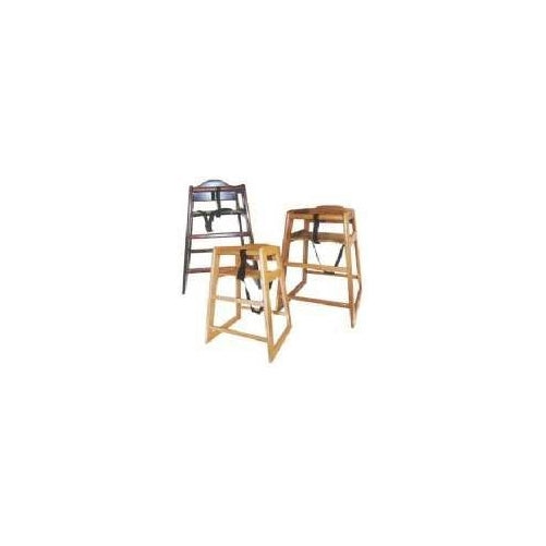 Winco CHH-101 Unassembled Wooden High Chair, Natural