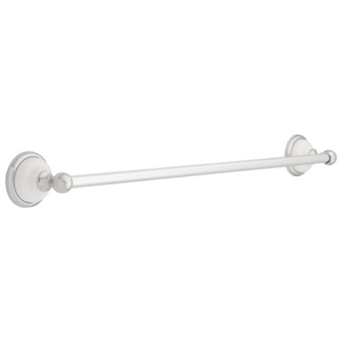 Franklin Brass126880 Bellini 24" Towel Bar, Polished Chrome & White