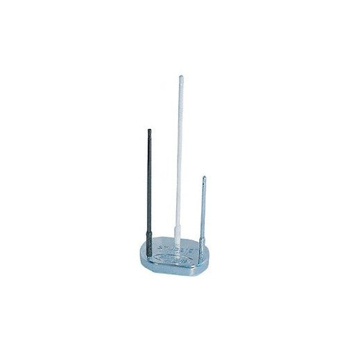 All Sales 6209K Stubbie Black Powder Coated 9" Antenna