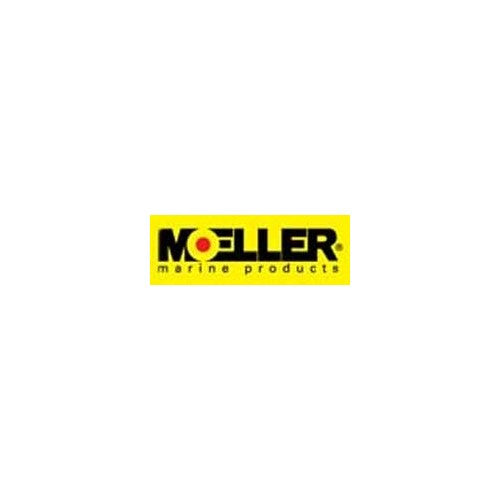 Moeller Marine Aluminum Fuel Line Hose Barb (3/8" NPT x 3/8")