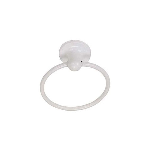 Franklin Brass D1016W Astra Towel Ring, White