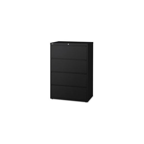 Lorell 2-Drawer Lateral File, 36 by 18-5/8 by 28-1/8-Inch, Black