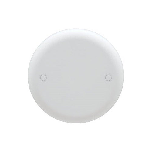 Carlon CPC4WH Ceiling Fan Box Cover, Round, Blank, 4-Inch Diameter, White
