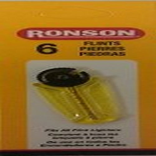 Ronson 1206-144 6-Flint (12/Pack)