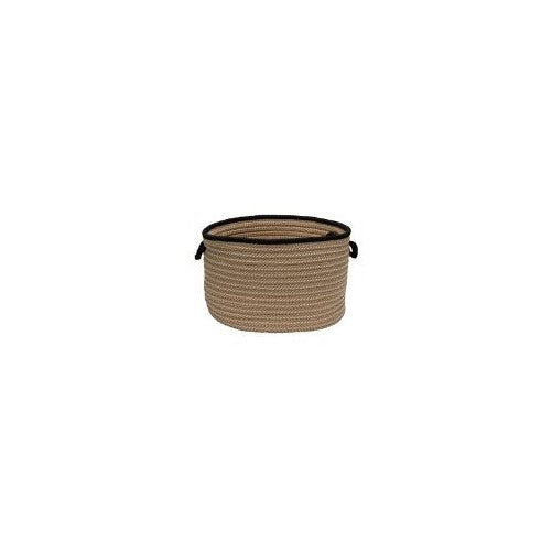 Colonial Mills Boat House Basket, 14 by 10-Inch, Black