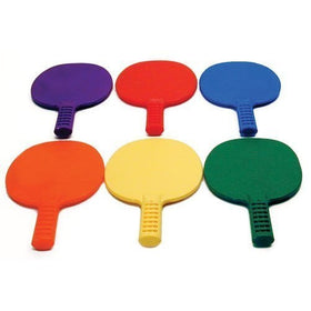 Set of Six Pick A Table Tennis Paddles Assorted Colors