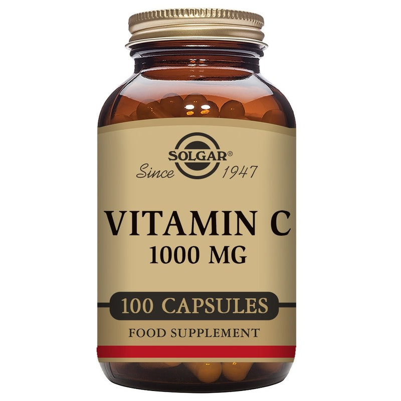 Solgar Vitamin C 1000 mg, 100 Vegetable Capsules