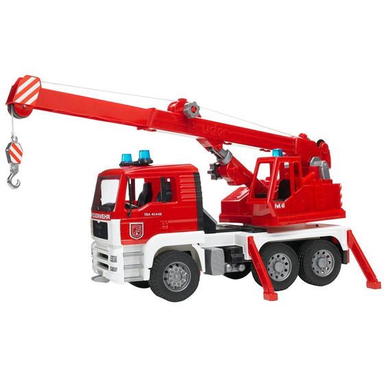 MAN Fire engine crane truck with Light and Sound Module