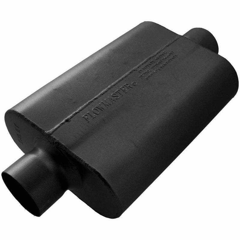 Flowmaster 943040 40 Delta Flow Muffler - 3.00 Center IN / 3.00 Center OUT - Aggressive Sound